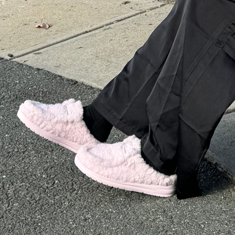 Wendy Slipper – Cozy Light Pink - Image 2