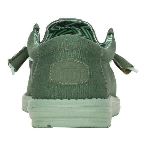 Wally Stretch Canvas – Duck Green/Iceberg Green - Image 6