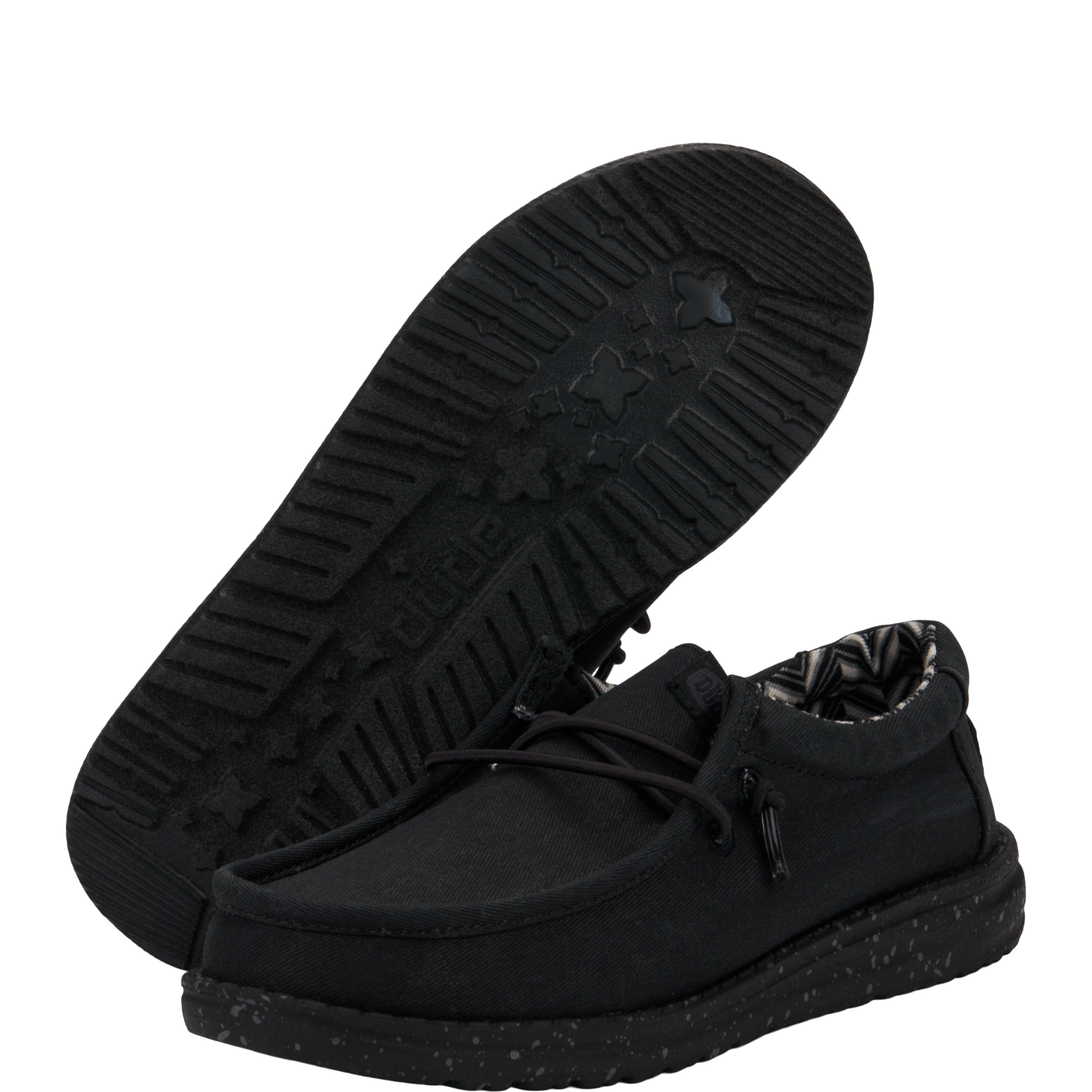 Wally Youth Stretch Canvas – Black/Black - Image 3