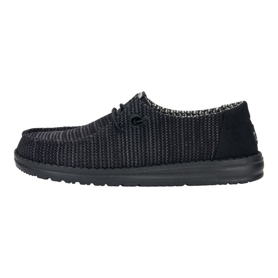Wendy Stretch Sox Wide – Black/Black