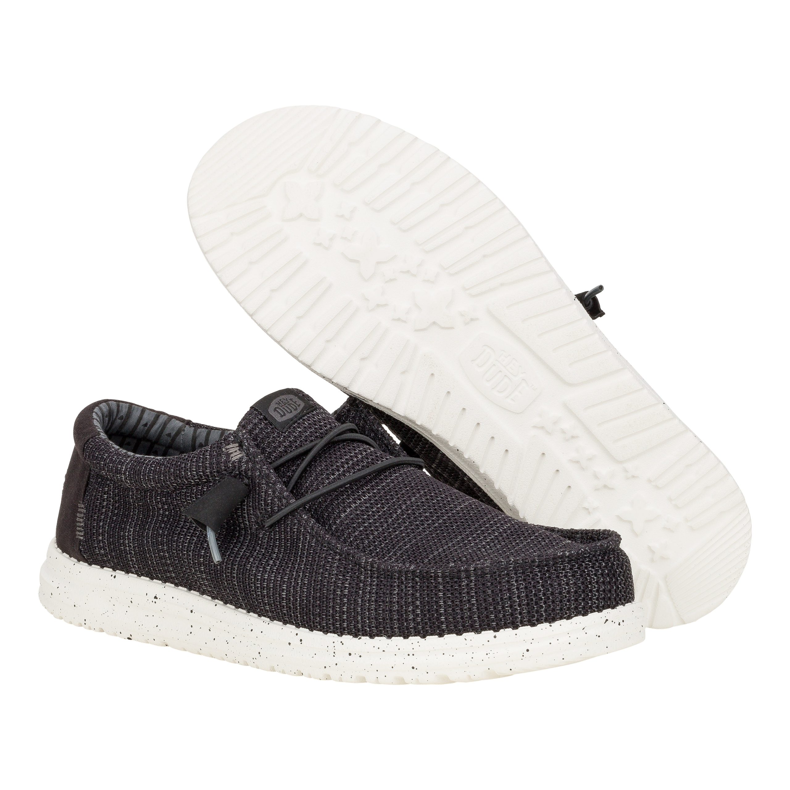 Wally Stretch Sox Wide – Black/White - Image 5