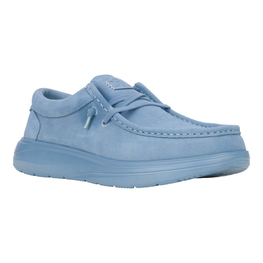Wally Comf Suede – Faded Denim/Cloud Blue - Image 7