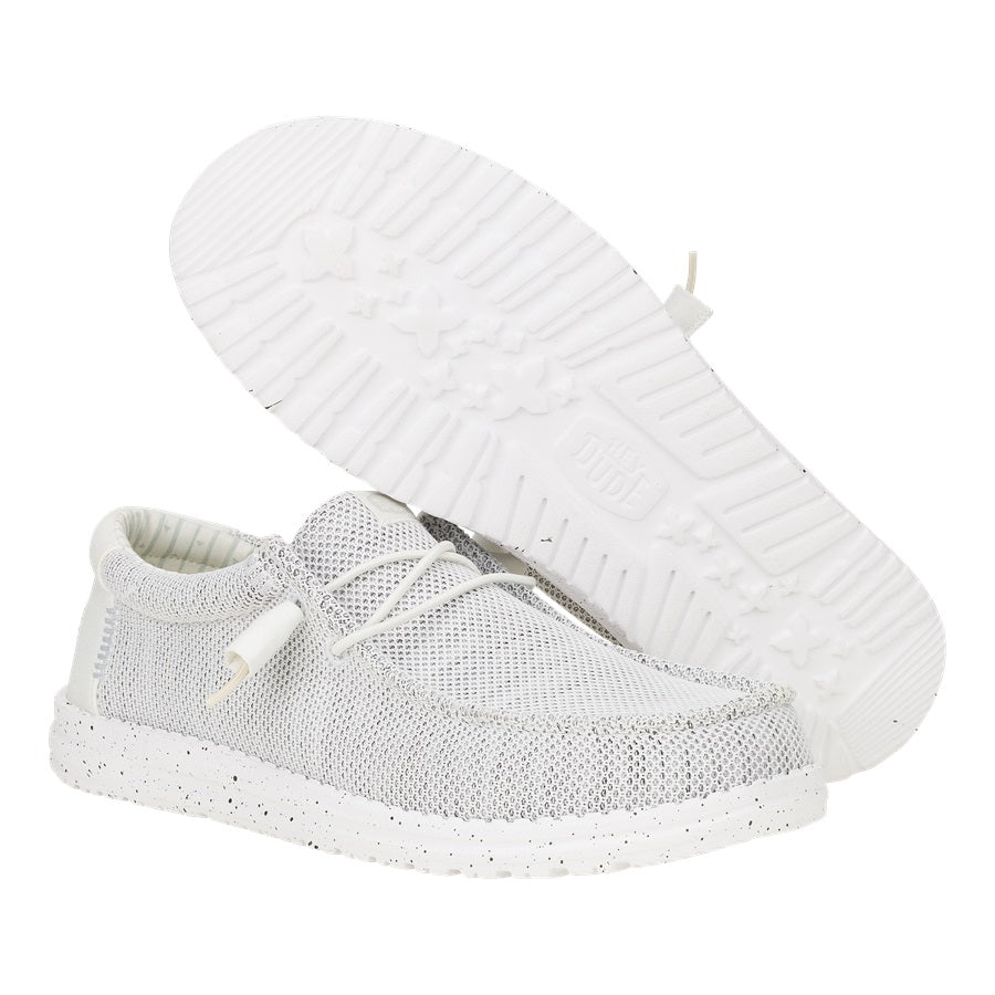 Wally Stretch Sox Wide – Storm White - Image 5