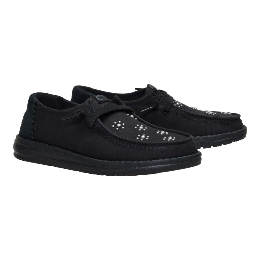Wendy Star Stud – Black/Black - Image 2