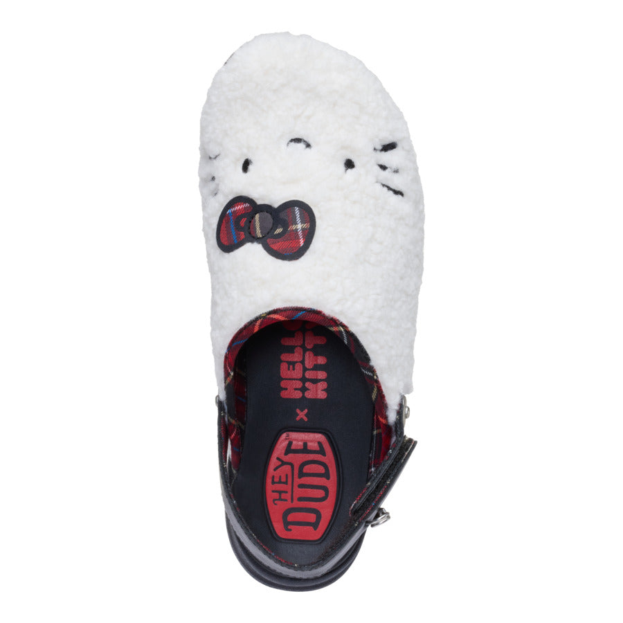 Hello Kitty Delray Clog – White/Black - Image 7