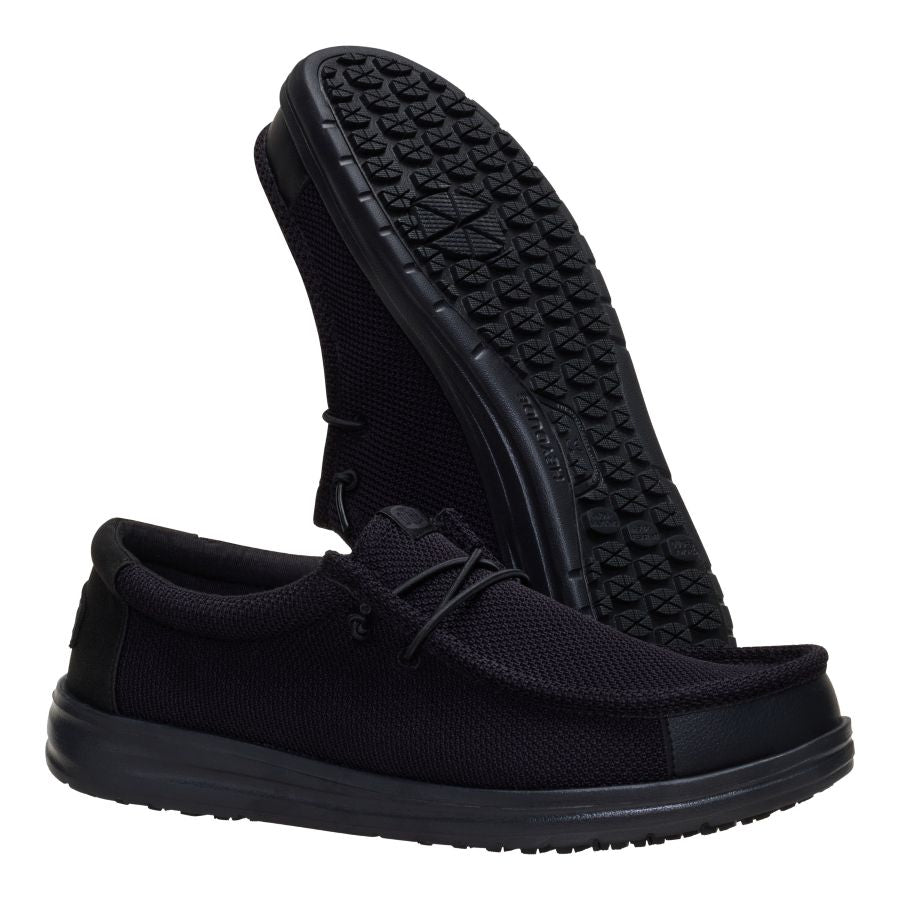 Wally Work CE Slip Resistant Wide – Black - Image 3